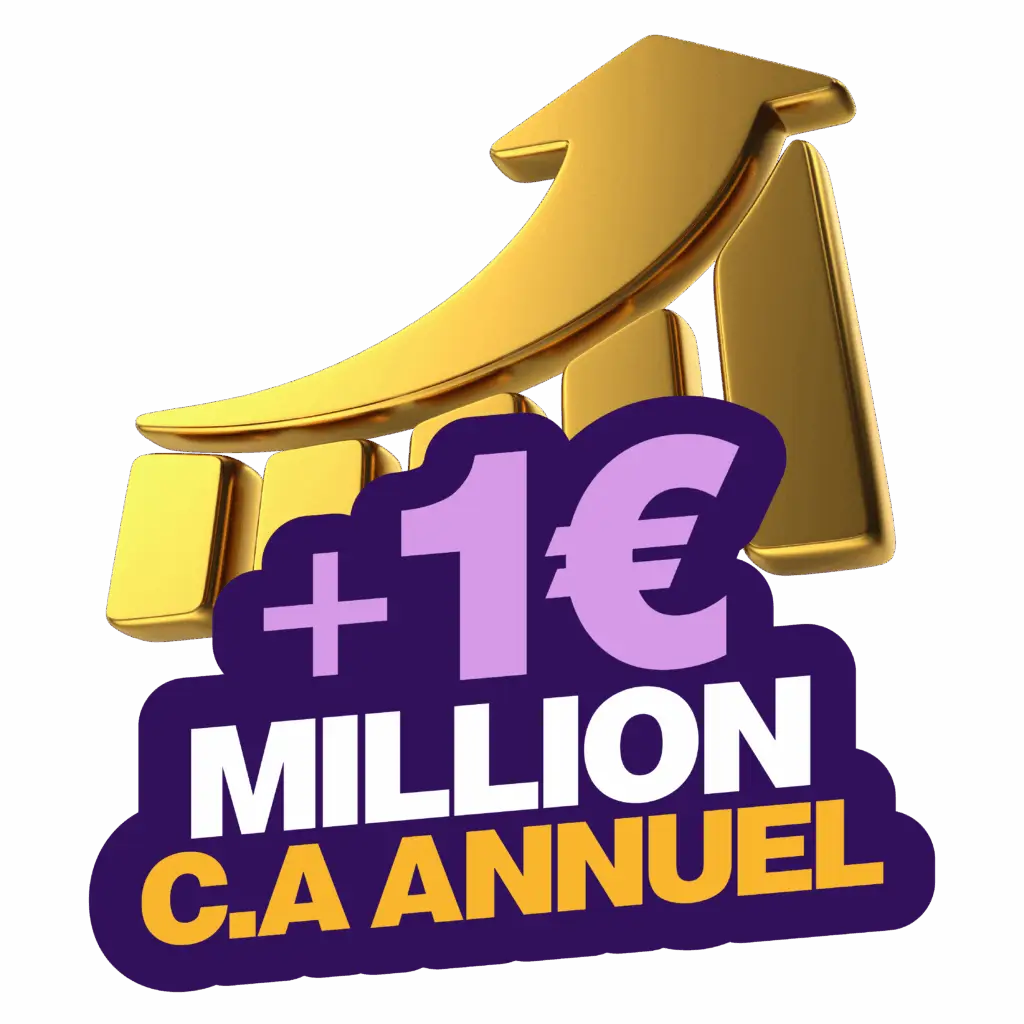+1 million € de CA annuel