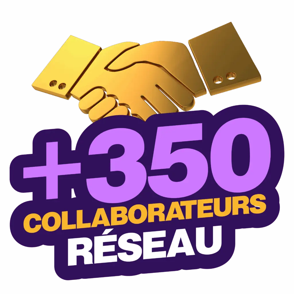 350 collaborateurs